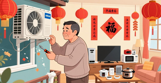 奥克斯空调故障代码J怎么修？自己动手排查通讯和电路板问题