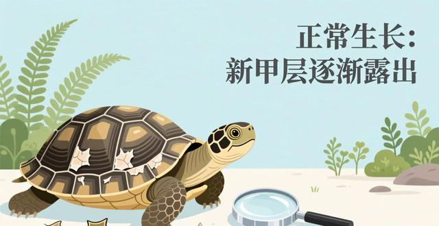 乌龟脱皮是生病还是正常生长？一招教你辨别