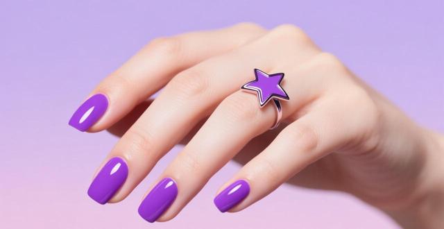 葡萄紫的美甲_紫色美甲葡萄紫_紫葡萄美甲图片