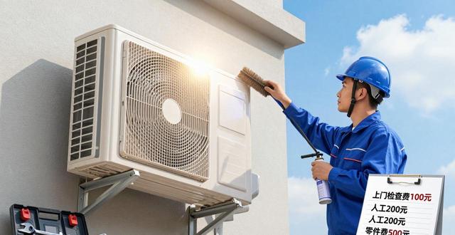 美的挂壁机E4故障自己解决 压缩机过热保护清理外机