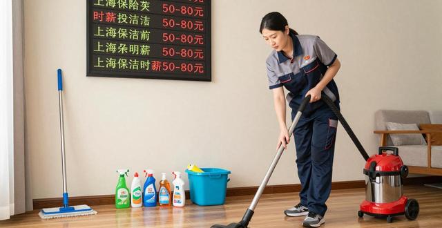 2026上海保洁什么价钱？时薪50-80元，真实行情告诉你钱花哪了