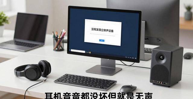 电脑提示没有发现立体声设备？一招解决声音突然消失问题