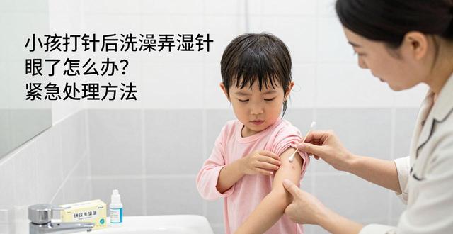 小孩打针后洗澡弄湿针眼了怎么办？紧急处理方法