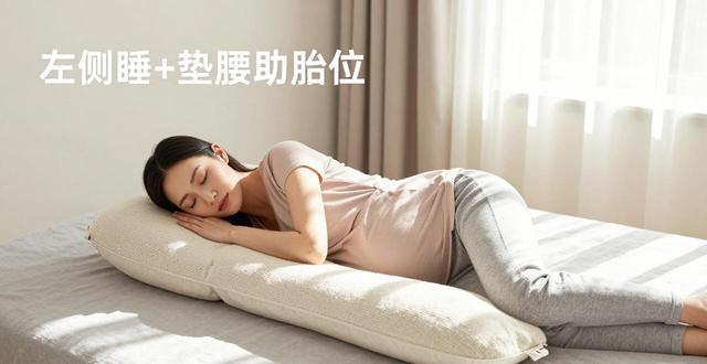 孕晚期左枕后位怎么睡 专家推荐左侧睡+垫腰助胎位