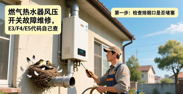 燃气热水器风压开关故障_热水开关故障器风压燃气能用吗_燃气热水器风压开关异常