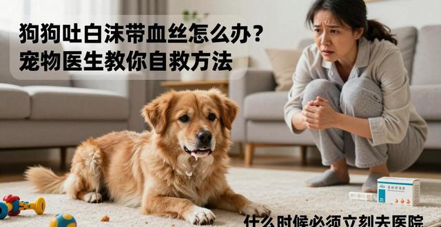 狗狗吐白沫带血丝怎么办？宠物医生教你自救方法