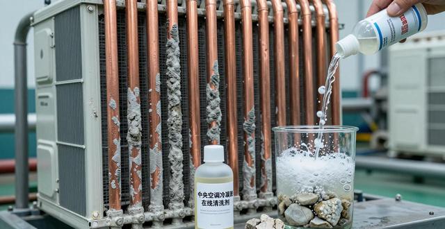 中央空调冷凝器在线清洗剂_家用中央空调冷凝器清洗_中央空调冷却器在线清洗设备