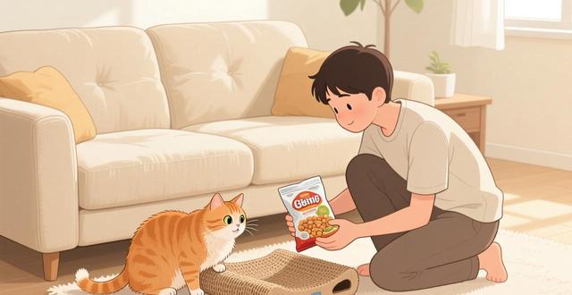 新手养猫必看！猫抓沙发怎么办？一招让猫咪乖乖用猫抓板