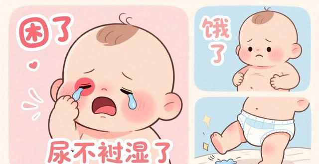 宝宝哭了不一定是饿，也可能是想睡觉！辨别困了的几个信号
