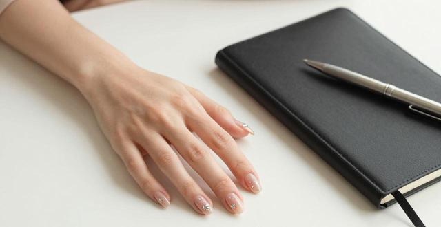 星星钻美甲图片_星星美甲图片大全集_星星美甲