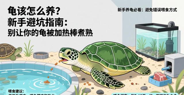 龟应该怎么养？新手避坑指南：别让你的龟被加热棒煮熟