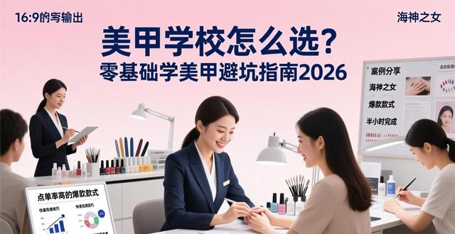 美甲学校怎么选？零基础学美甲避坑指南2026
