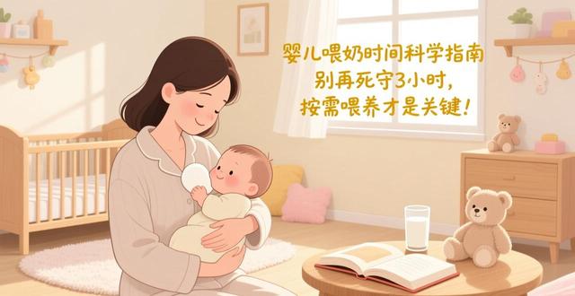 婴儿喂奶时间科学指南 别再死守3小时，按需喂养才是关键