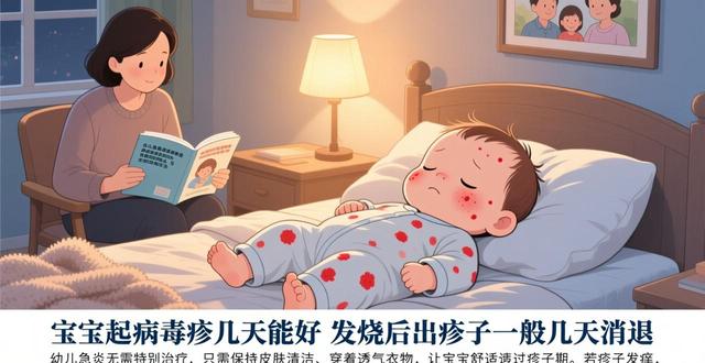 宝宝起病毒疹几天能好_宝宝病毒疹子一般几天下去_宝宝病毒出疹子