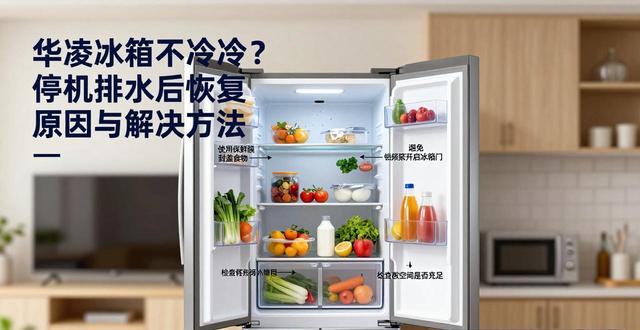 华凌冰箱不制冷停机后排水就能制冷什么原因,怎么解决_冰箱疏通排水后不制冷了_冰箱排水系统不排水怎么办