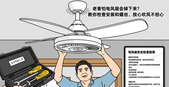 老害怕电风扇会掉下来_电老风扇害怕掉下来会爆炸吗_电风扇掉下来的几率大吗