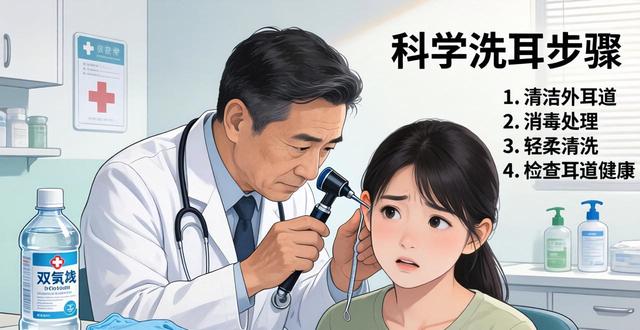 耳朵痒堵别瞎掏！医院洗耳怎么洗？科学清理方法来了