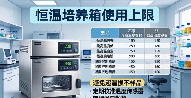 恒温培养箱最高温度 不同型号使用上限
