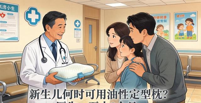 新生儿什么时候可以用油性定型枕？医生：至少3个月，过早用有窒息风险