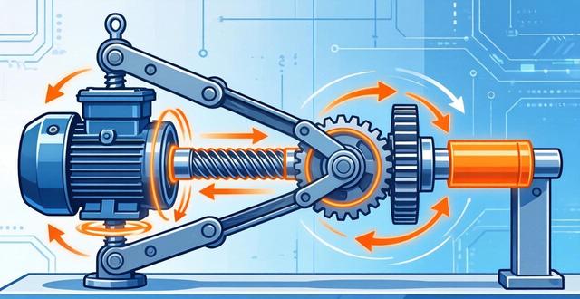 电缸的工作原理动画图_电缸工作原理视频_电缸工作视频
