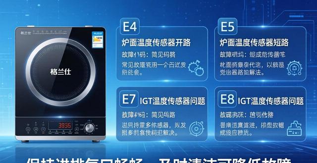 格兰仕电磁炉e0故障检修_格兰仕电磁炉故障对照表_格兰仕电磁炉e7维修