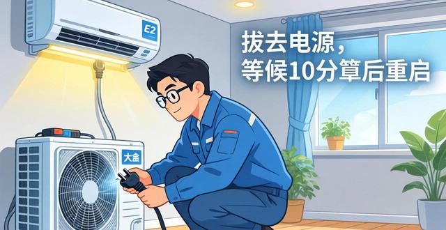 大金故障大全_大金故障灯代码_大金故障E2