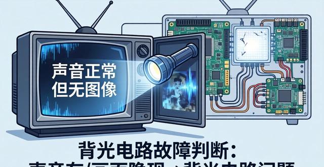 电视机电路由电源主板等四大核心组成，故障维修先分清