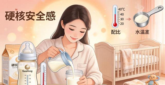 母乳不够别硬扛！选对奶粉，就是给新生儿最硬核的安全感