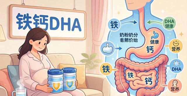 孕中期挑奶粉，别被最贵忽悠！盯准铁钙DHA，一针见血
