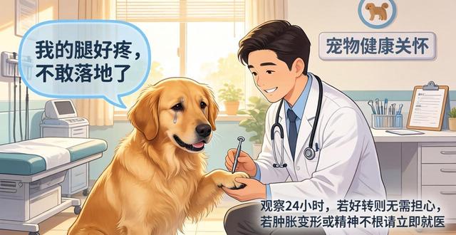 狗狗一条腿不敢落地别慌，先排查这几种原因