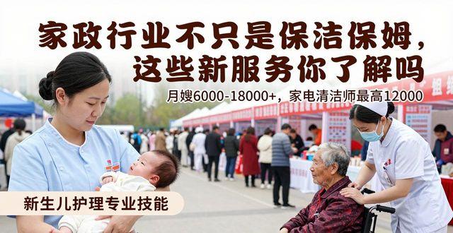 家政行业不只是保洁保姆 这些新服务你了解吗
