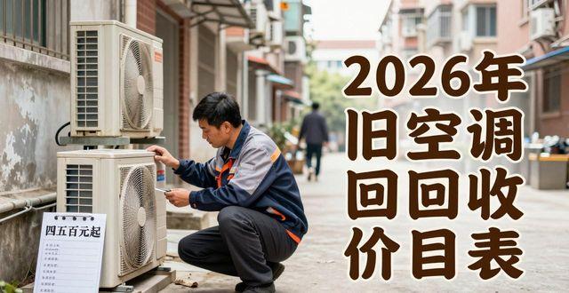 旧空调回收价格表2026_大量回收旧空调空调回收_回收旧空调多少钱一台