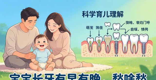 宝宝长牙有早有晚，愁啥愁