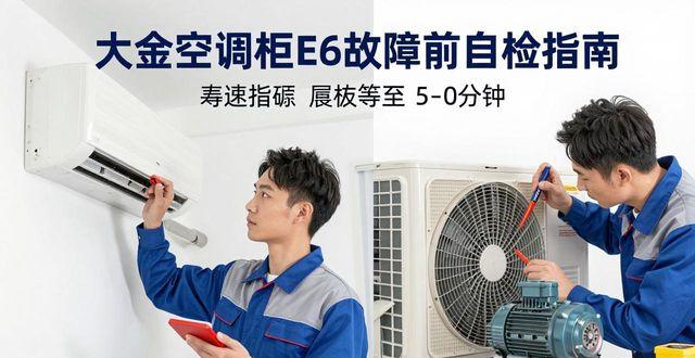 大金空调故障_大金空调柜机E6故障_大金柜式空调故障代码