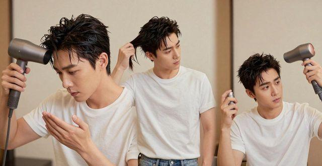 李易峰三七分发型图片_李易峰三七分发型_李易峰的三七分