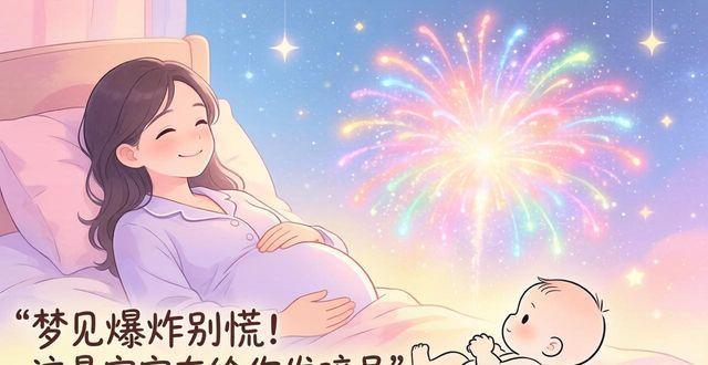 梦见爆炸别慌！这是宝宝在给你发暗号