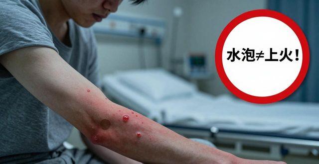 **疯了！发烧后身上长水泡？千万别以为是“上火”，可能是身体在求救！**