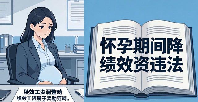 怀孕期间公司降绩效工资违法吗