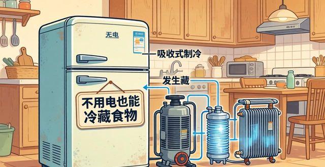 不用电也能冷藏食物 无电冰箱三种工作原理揭秘