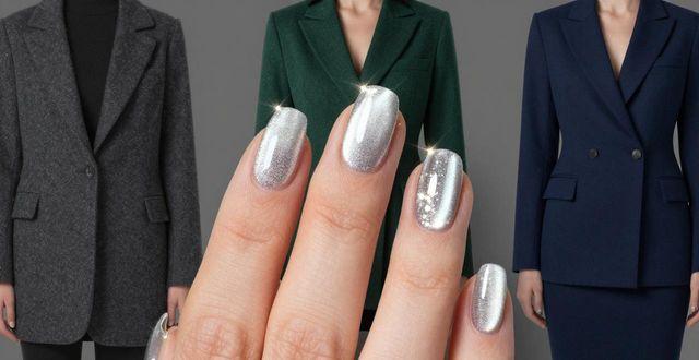 初秋短款美甲_秋冬美甲短_美甲初秋流行的款式