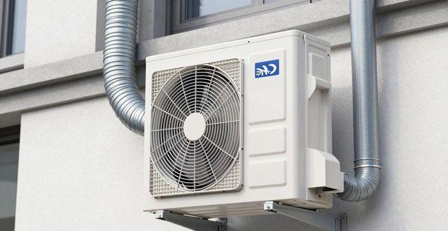 家用新风系统外机图片_新风系统挂机照片_新风系统墙外罩图