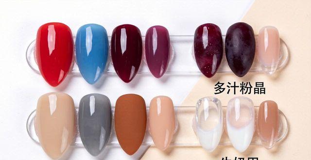 尖圆形美甲颜色_圆形尖美甲颜色搭配_圆形尖美甲颜色怎么选