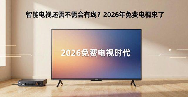 智能电视还需不需要有线？2026年免费电视来了