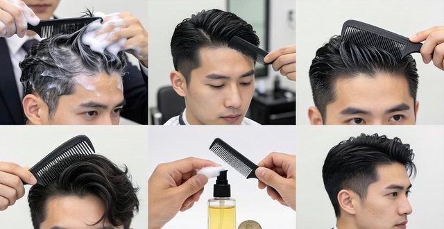 男士西装发型成熟稳重又帅气_男士西装头发型图片_男士发型西装头修剪