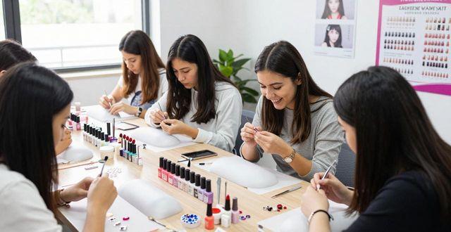 美甲学校学出来怎么样_美甲学校好还是店里好_好的美甲学校