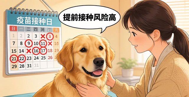 狗狗疫苗提前两天打对宠物有影响吗