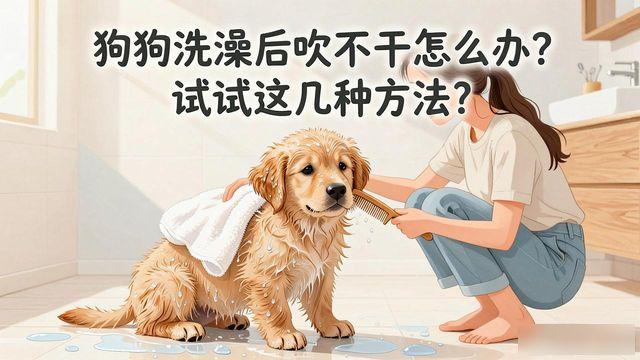 狗狗洗澡后吹不干怎么办？试试这几种方法