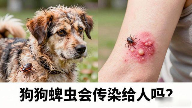 狗狗感染了蜱虫会传染给人类吗_狗狗传染身上蜱虫会人传染吗_狗狗身上的蜱虫会传染给人吗