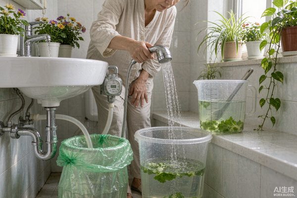 一个月的水费单让我研究节水,四招一年省出小一千